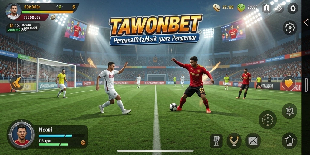 Tampilan gameplay TAWONBET yang menegangkan dan seru.